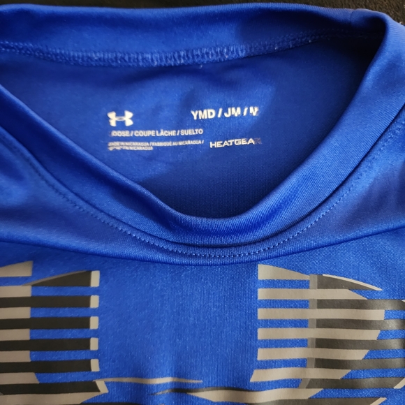 Under Armour Long Sleeve Shirt | Youth Medium | Blue - Picture 3 of 6